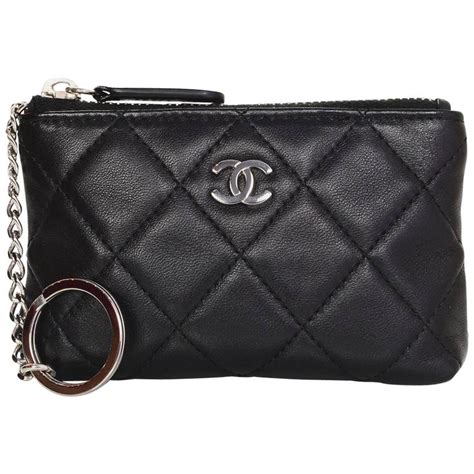 black chanel coin purse|Chanel coin purse price.